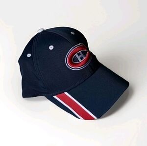 Reebok Montreal Canadiens NHL Black Red Baseball Cap